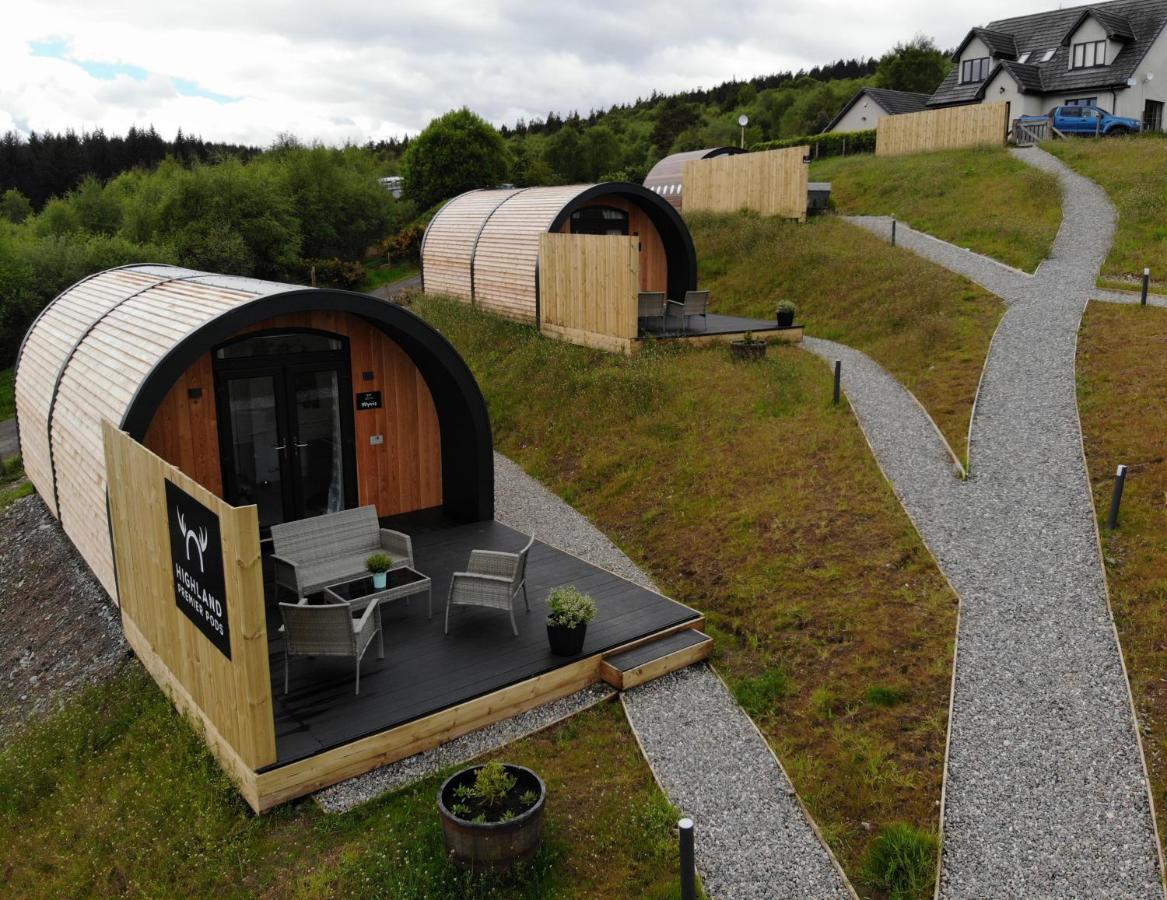 Vila Highland Premier Glamping Pods Beauly Exteriér fotografie