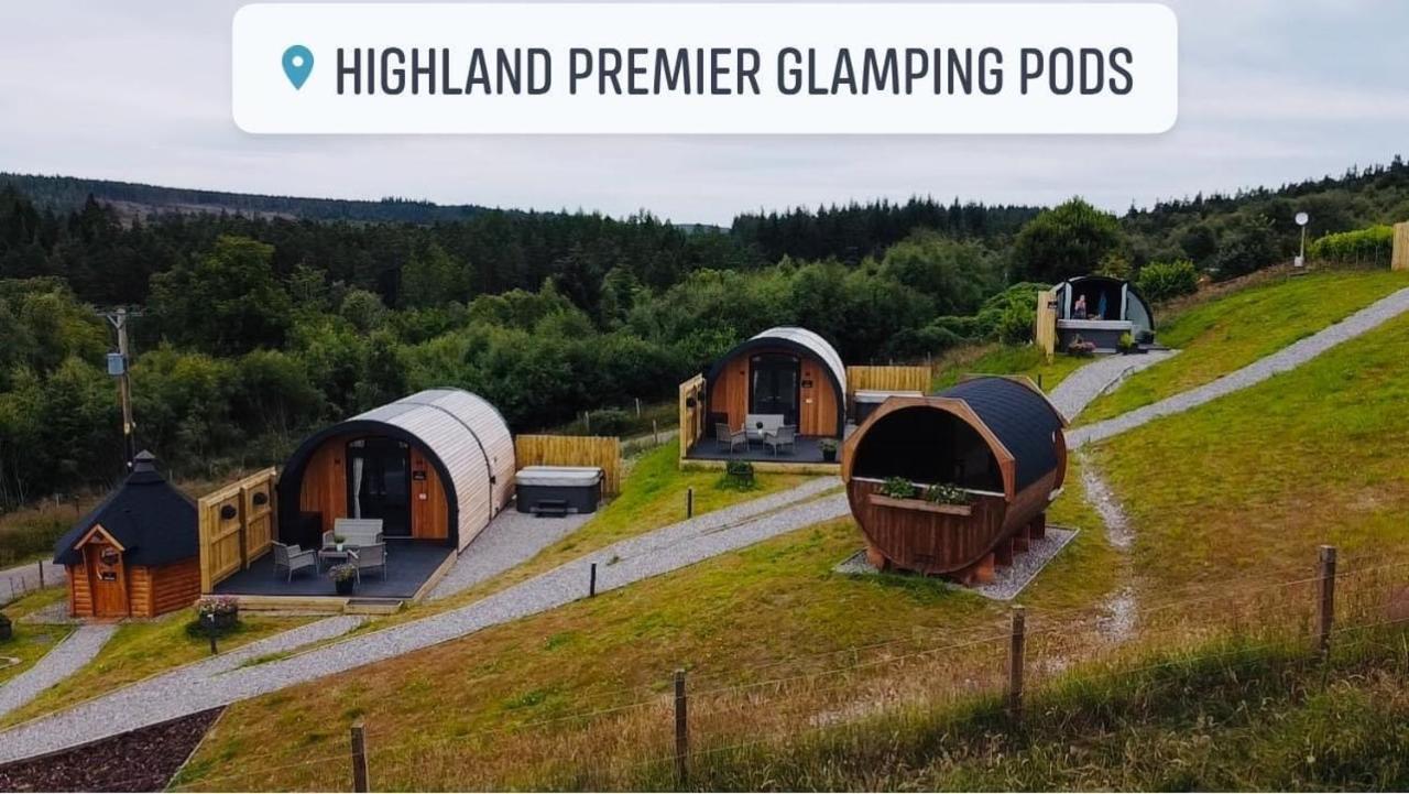 Vila Highland Premier Glamping Pods Beauly Exteriér fotografie